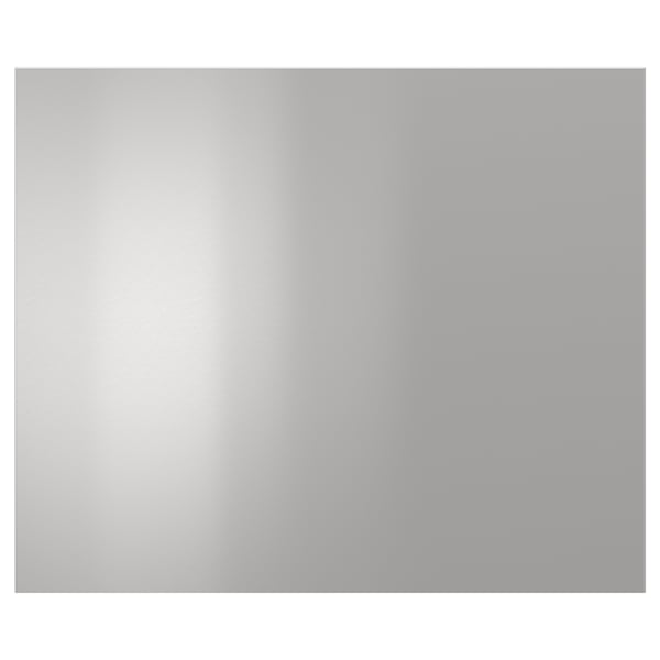 NOGSTA Drawer front, stainless steel, 18x15 "