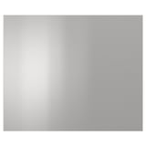 NOGSTA Drawer front, stainless steel, 18x15 "