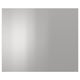 NOGSTA Drawer front, stainless steel, 18x15 "