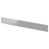 NOGSTA Toe kick, stainless steel color, 84x4 1/2 "