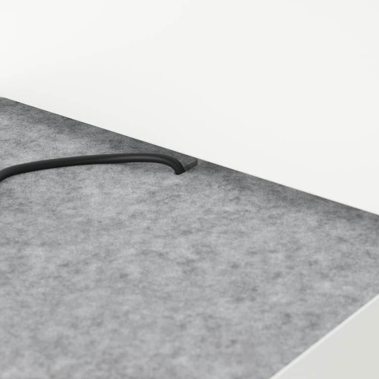 NORDLI bed with headboard and storage, white, 160x200 cm (Queen) IKEA CA