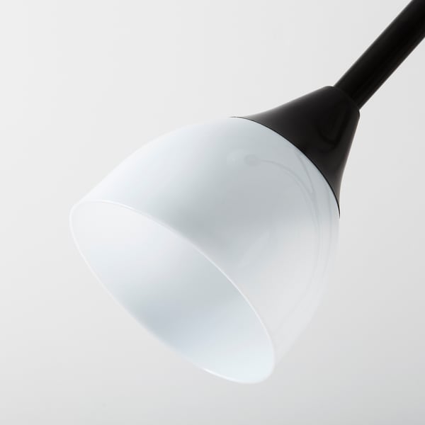 Not Floor Uplight Reading Light Black White Ikea