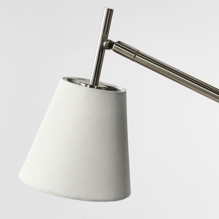 NYFORS Work lamp, nickel plated white IKEA