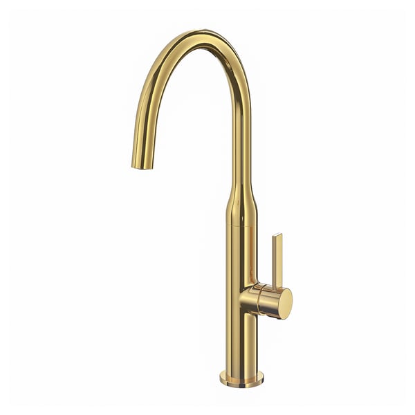 Nyvattnet Kitchen Faucet Polished Polished Brass Color Ikea