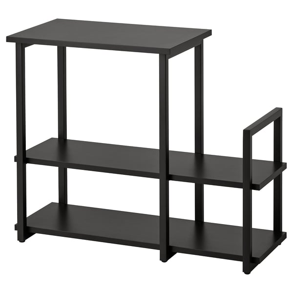 OBEGRÄNSAD Shelf unit, black, 317/8x255/8" (81x65 cm) IKEA CA