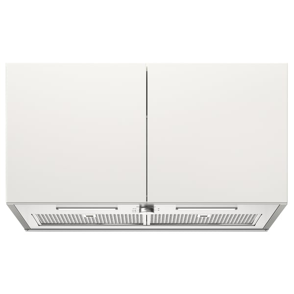 ÖMSINNAD Under cabinet range hood, Stainless steel