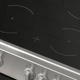 ÖRMINGE Range with glass ceramic cooktop, Stainless steel, 24 "