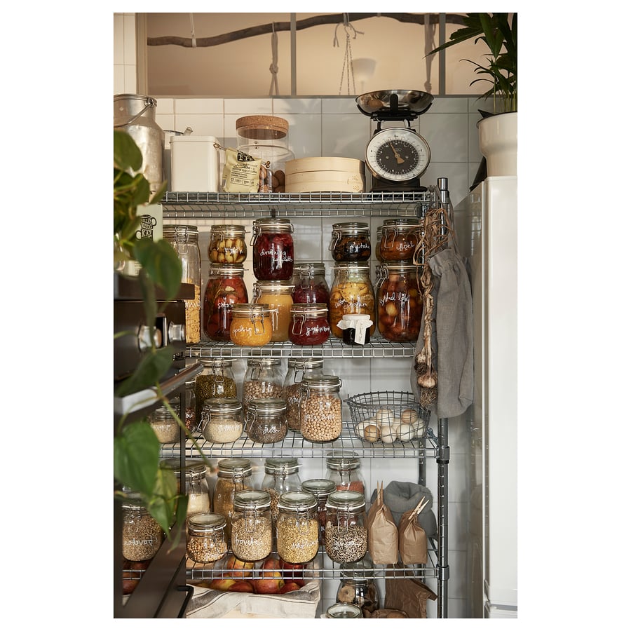 OMAR 1 section shelving unit, 92x36x181 cm (361/4x141/8x711/4") IKEA CA