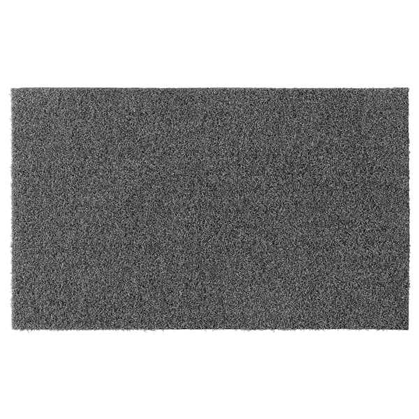 OPLEV door mat, indoor/outdoor gray, 50x80 cm (1'8x2'7) - IKEA CA