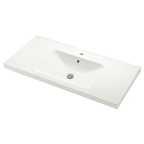 ORRSJÖN Sink - white 125x55 cm (49x21 3/4 ")