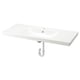 Option: ORRSJÖN Sink with water trap, white, 49x21 3/4 "
