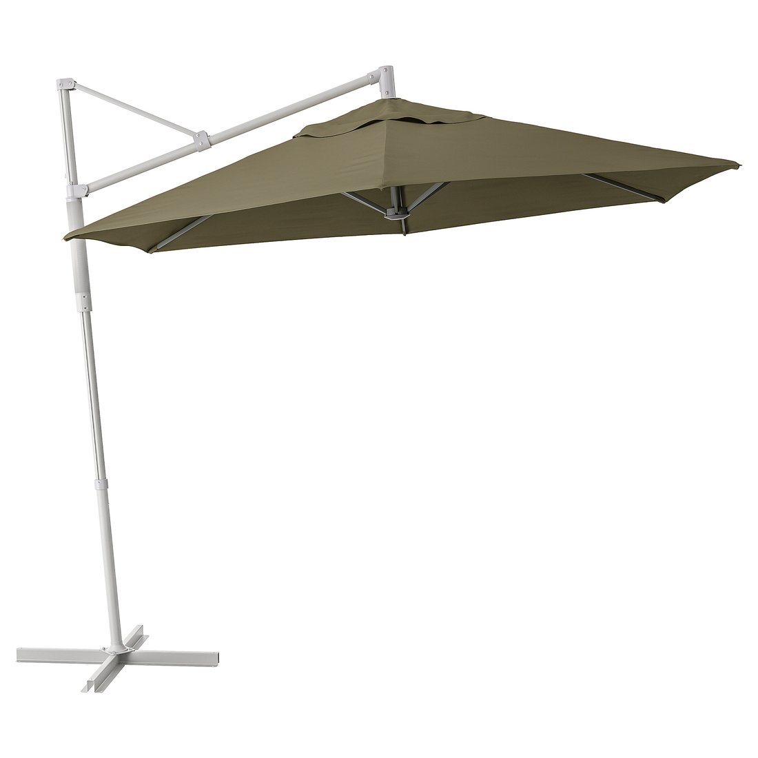 OXNÖ / LINDÖJA Offset patio umbrella beigegreen IKEA