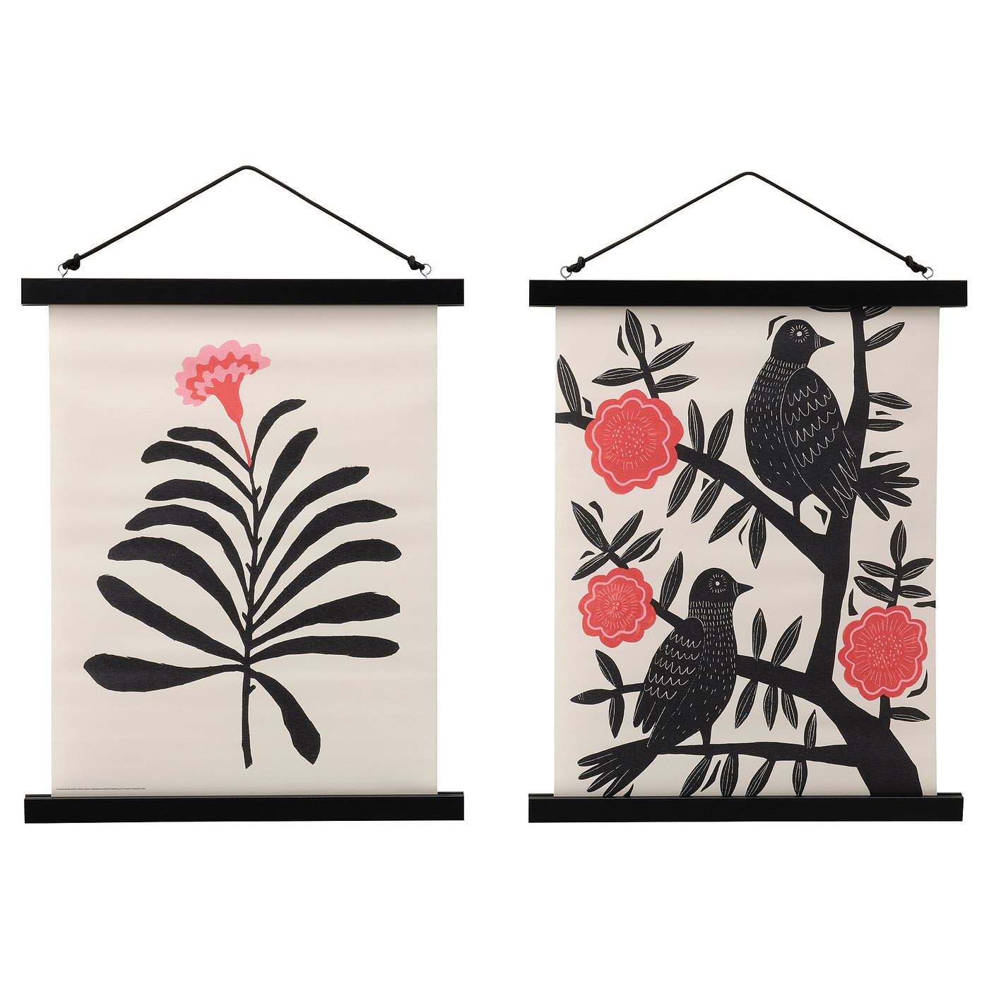 PÅLHULT Hanging tapestry, birds in tree, 11 ¾x15 ¾" (30x40 cm) IKEA CA