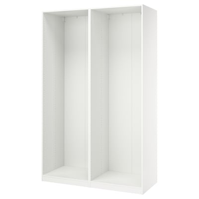 PAX 2 wardrobe frames, white, 58 7/8x22 7/8x93 1/8 "