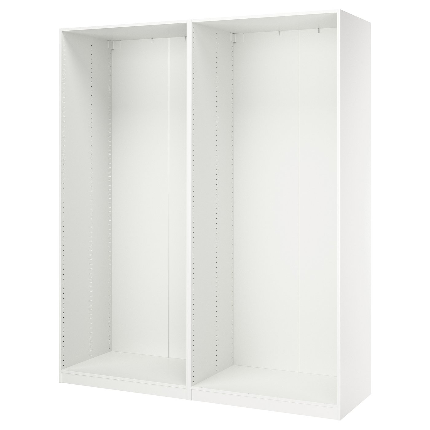 PAX 2 wardrobe frames, white, 200x58x236 cm (785/8x227/8x931/8