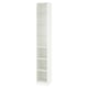 PAX Add-on mid-unit, white, 13 3/4x13 3/4x92 7/8 "