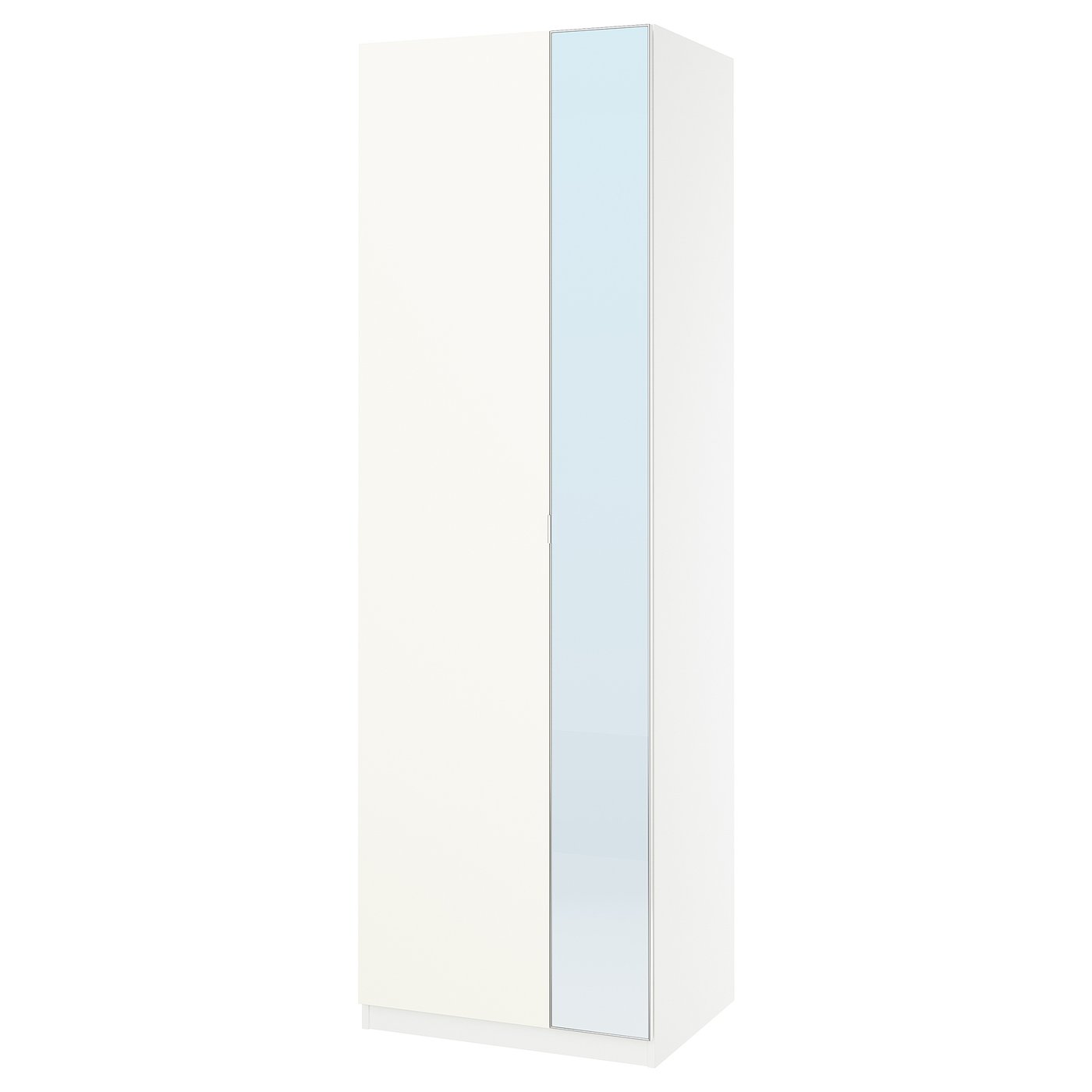 mi*♬︎*.　1113 PAX / FORSAND/ÅHEIM wardrobe combination, white/mirror glass