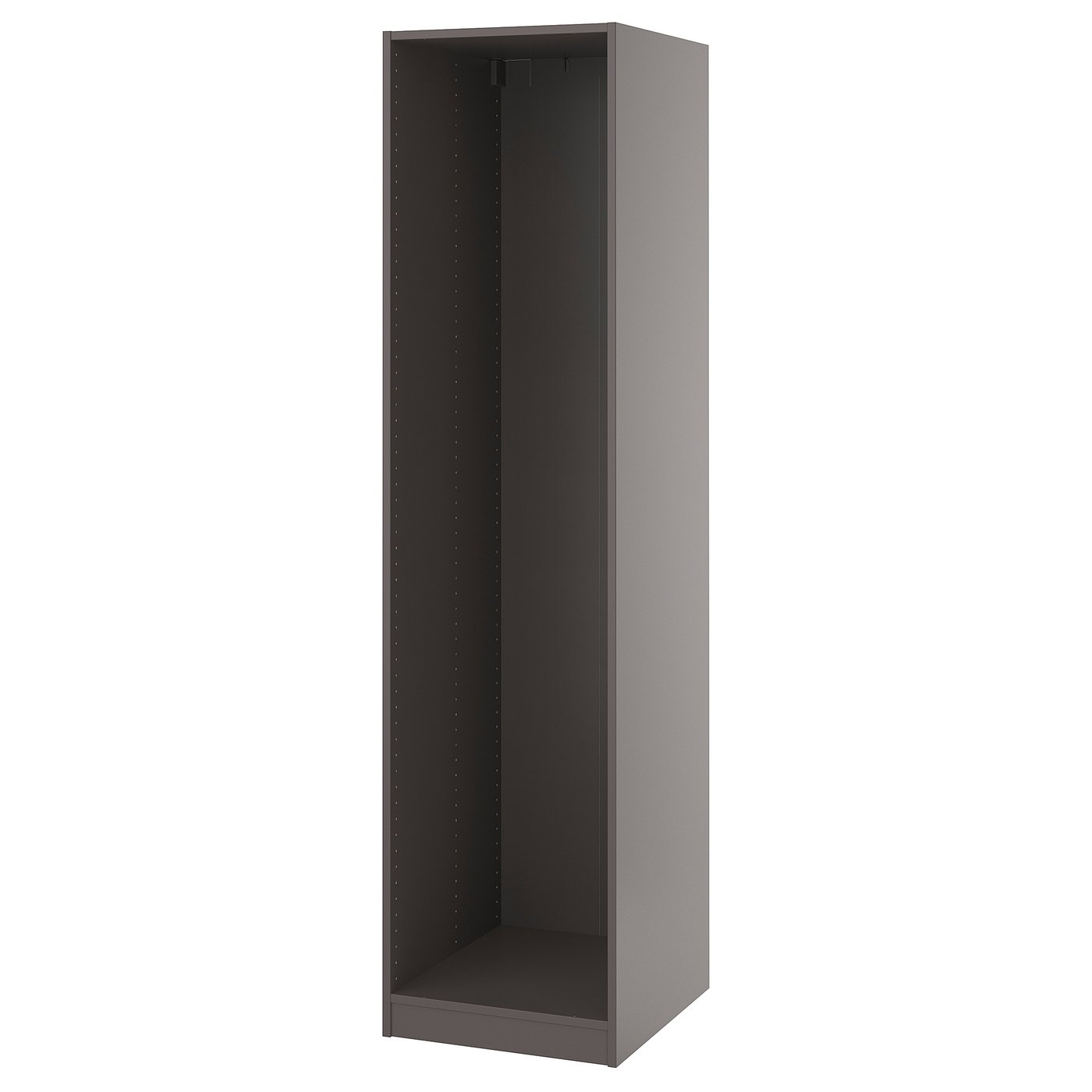 PAX wall-mounted storage frame, dark gray, 50x58x201 cm (195/8x227