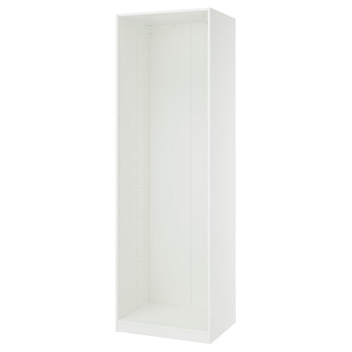 PAX Wall-mounted storage frame - white 75x58x236 cm (29 1/2x22 7/8x92 7/8 ")