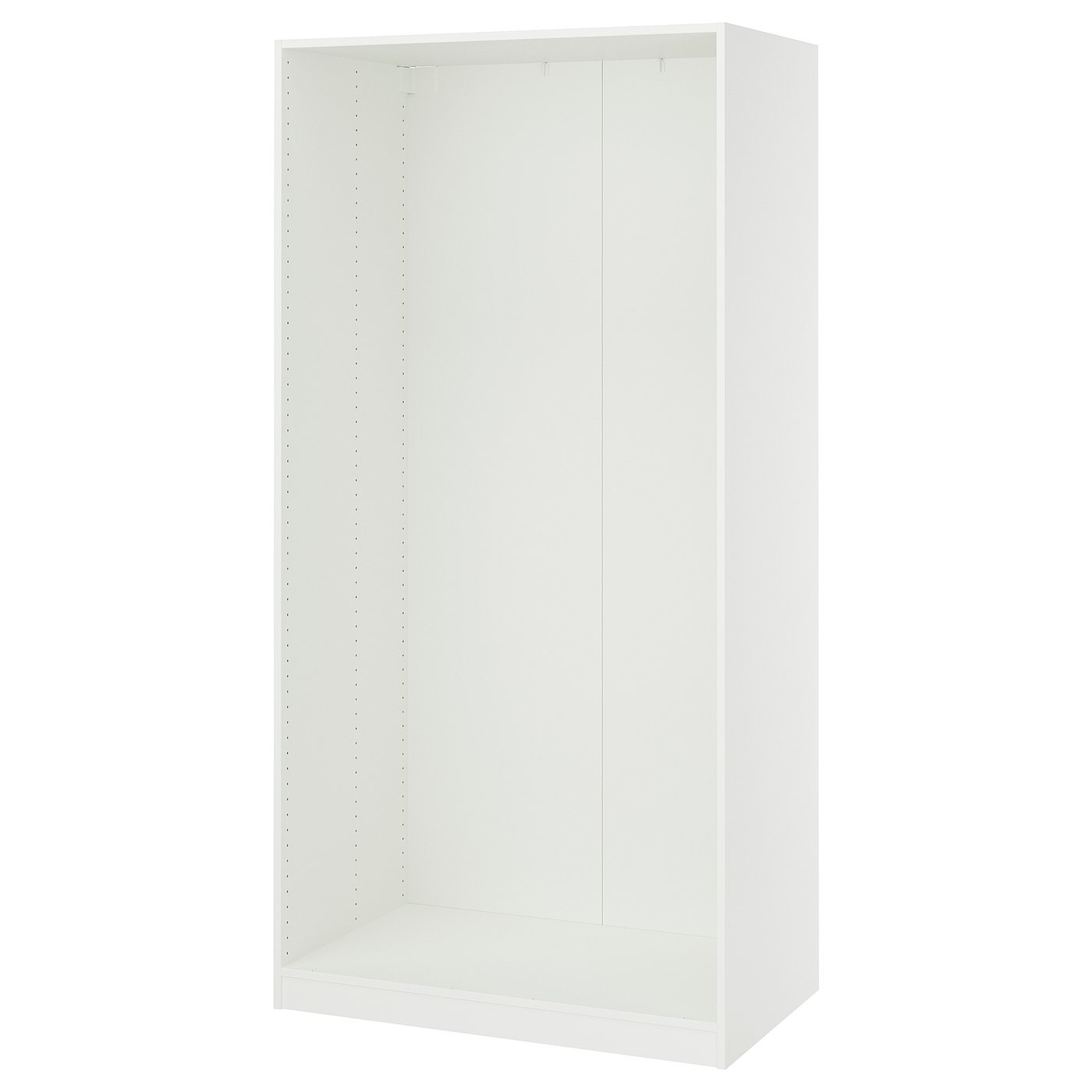 PAX wall-mounted storage frame, white, 100x58x201 cm (393/8x227
