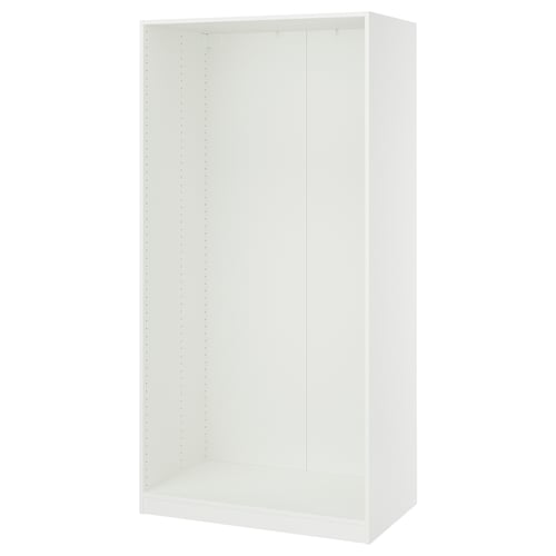 PAX Wall-mounted storage frame - white 100x58x201 cm (39 3/8x22 7/8x79 1/8 ")