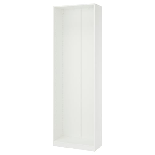 PAX Wall-mounted storage frame - white 75x35x236 cm (29 1/2x13 3/4x92 7/8 ")
