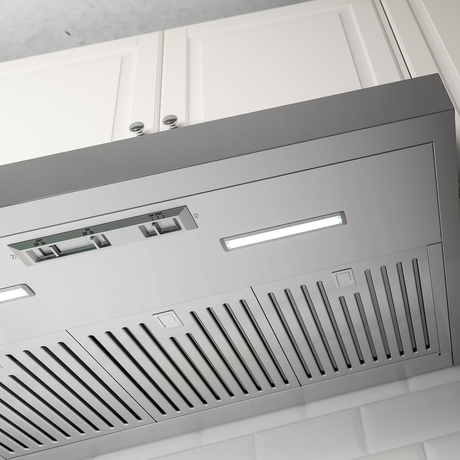 PLANENLIG under range hood, Stainless steel IKEA CA