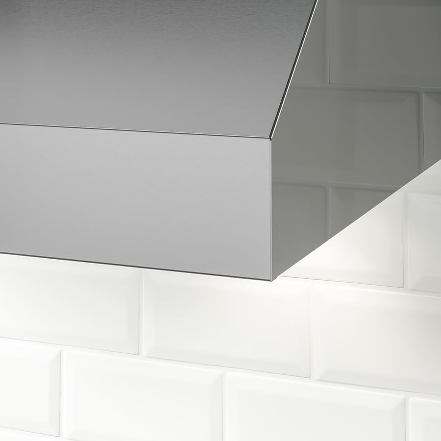 PLANENLIG under range hood, Stainless steel IKEA CA