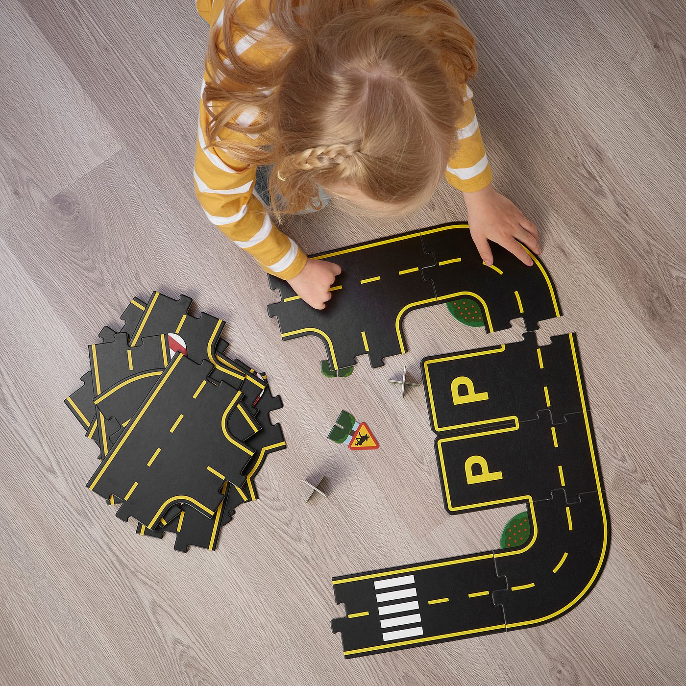 RÄVUNGE 23-piece car track set - IKEA CA