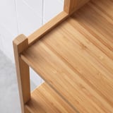 RÅGRUND Shelf unit, bamboo, 13 "