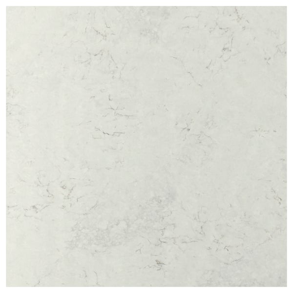 RÅHULT Custom-made wall panel, light gray marble effect/quartz, 1 1/8 "