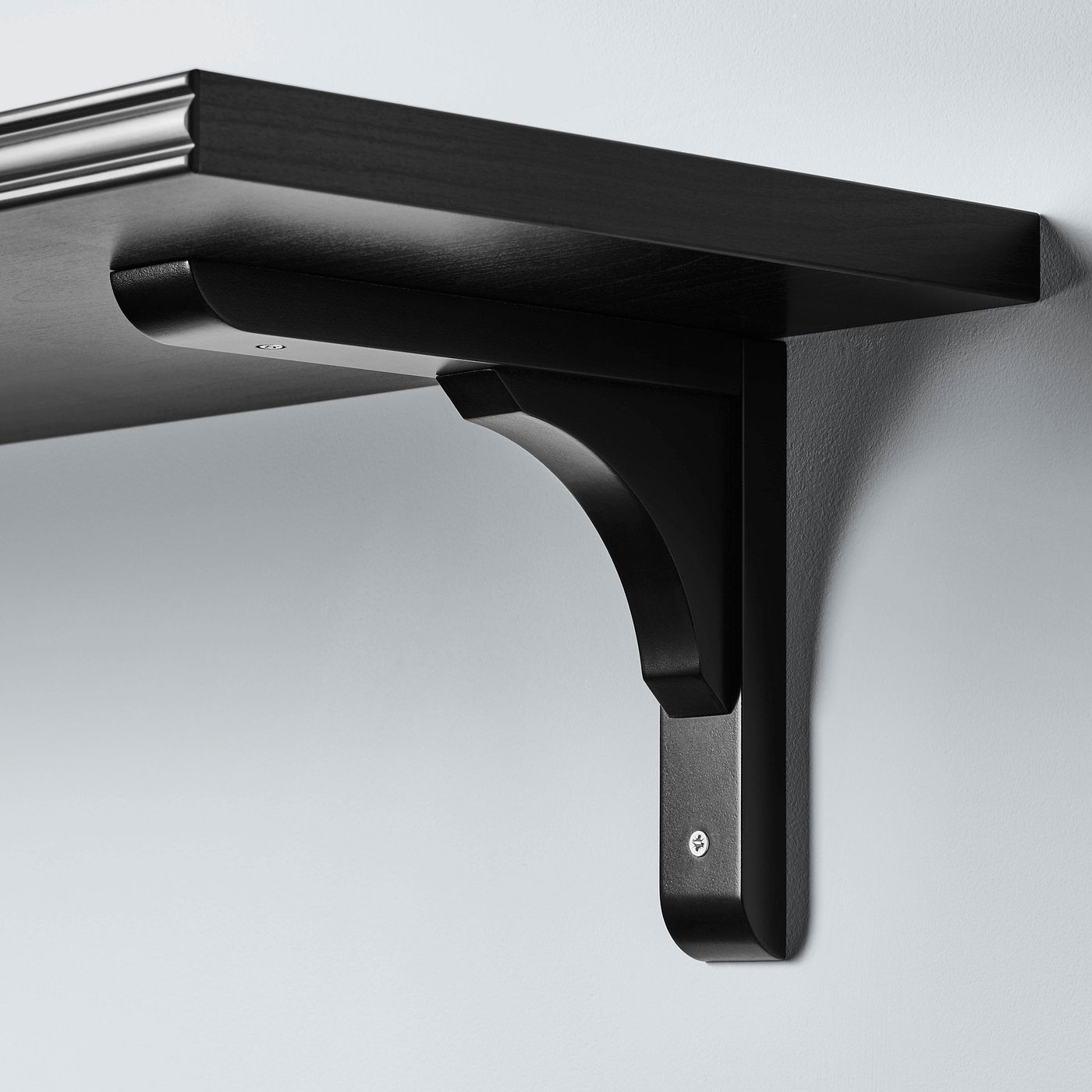 RAMSHULT bracket, black, 18x22 cm (7x8 ¾