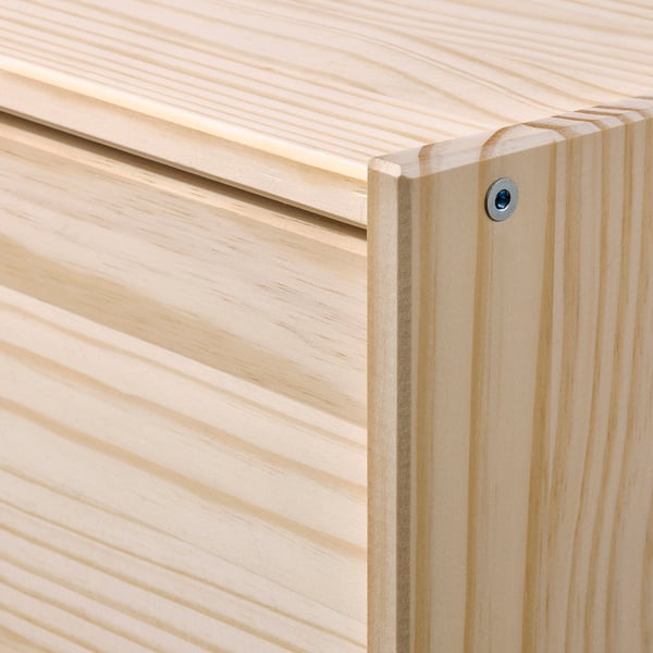 RAST 6-drawer dresser, pine, 48 7/8x26 3/4 "