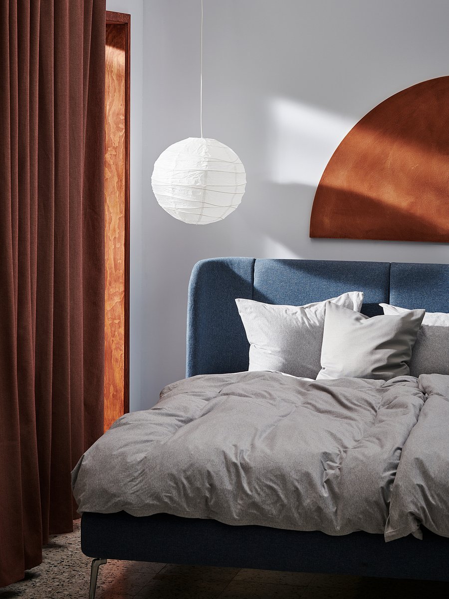 REGOLIT / HEMMA pendant lamp, white, 45 cm (18") IKEA CA