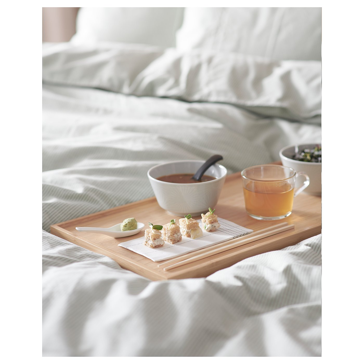 Resgods Bed Tray Bamboo Ikea