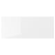 Option: RINGHULT Drawer front, high gloss white, 24x10 "
