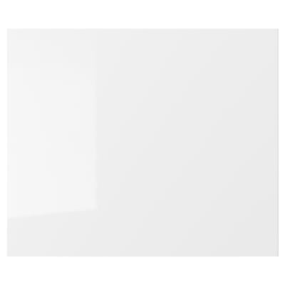 RINGHULT Drawer front, high gloss white, 18x15 "