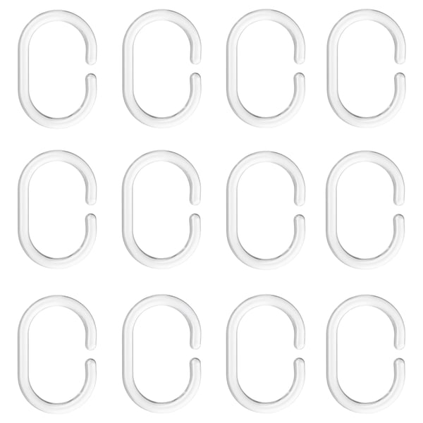 Ringsjon Shower Curtain Ring Transparent Ikea