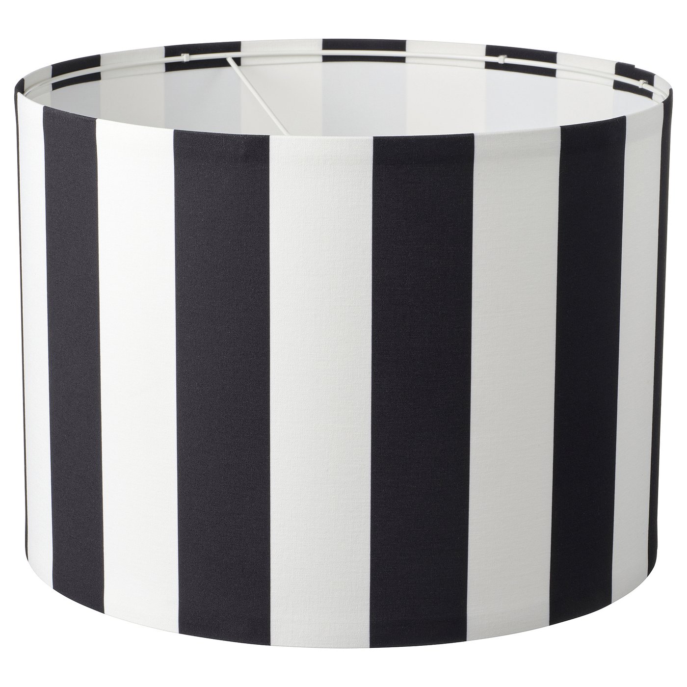 RINGSTA Lamp shade - black/white 42 cm (17 ")