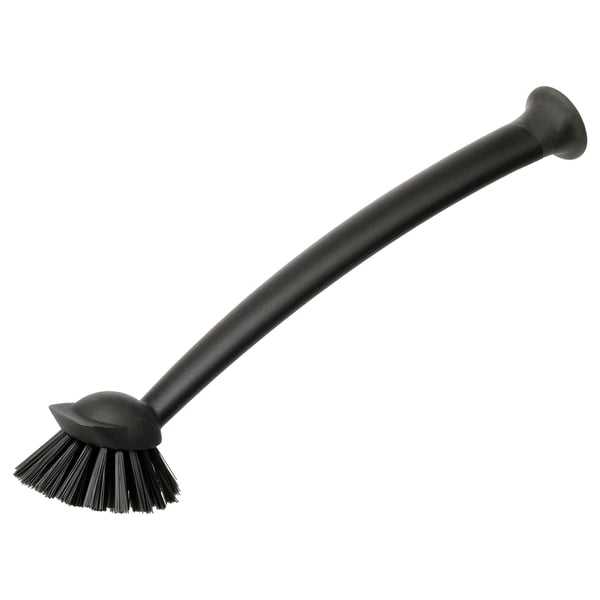 RINNIG dish brush, gray - IKEA CA