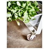 RISATORP Utility cart, white, 22 1/2x15 3/8x33 7/8 "