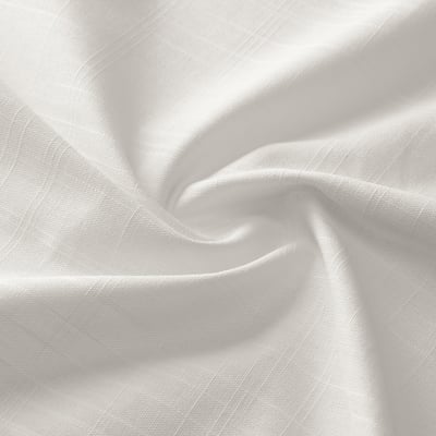 RITVA Curtains with tie-backs, 1 pair, white/with heading tape, 57x65 "