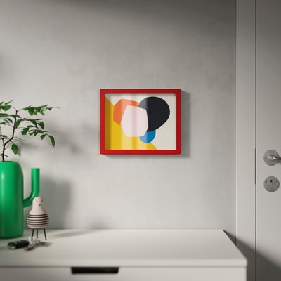 RÖDALM Frame, red, 8x10 "