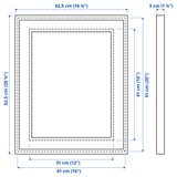 RÖDALM Frame, white, 16x20 "