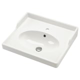 RUTSJÖN Sink, white, 25 1/4x21 7/8 "