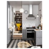 SÄLJAN Countertop, white/light gray stone effect/laminate, 74x1 1/2 "