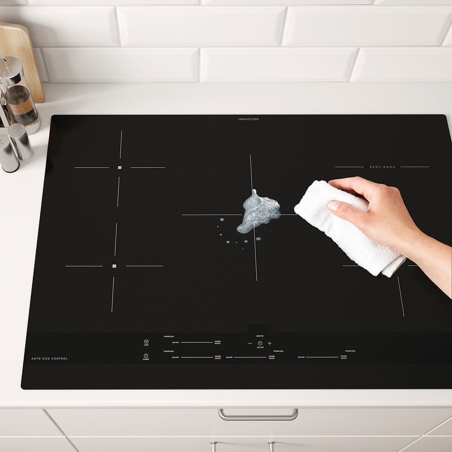 SÄRDRAG induction cooktop, black, 76 cm (30") IKEA CA