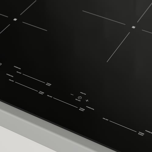 SÄRKLASSIG induction cooktop, black, 76 cm (30") IKEA CA