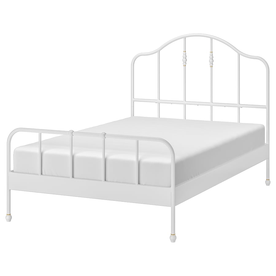 SAGSTUA bed frame, white, Full IKEA CA