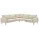 SALTSJÖBADEN Cover for sectional, 4-seat, Fridtuna light beige